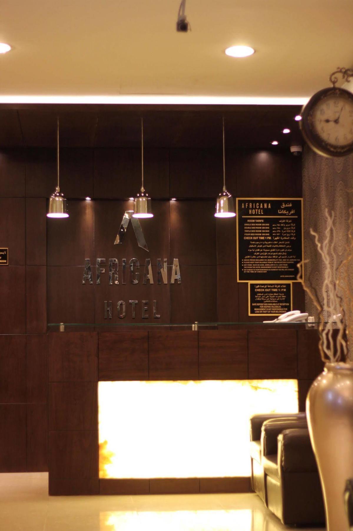 Africana Hotel Dubai Exterior foto